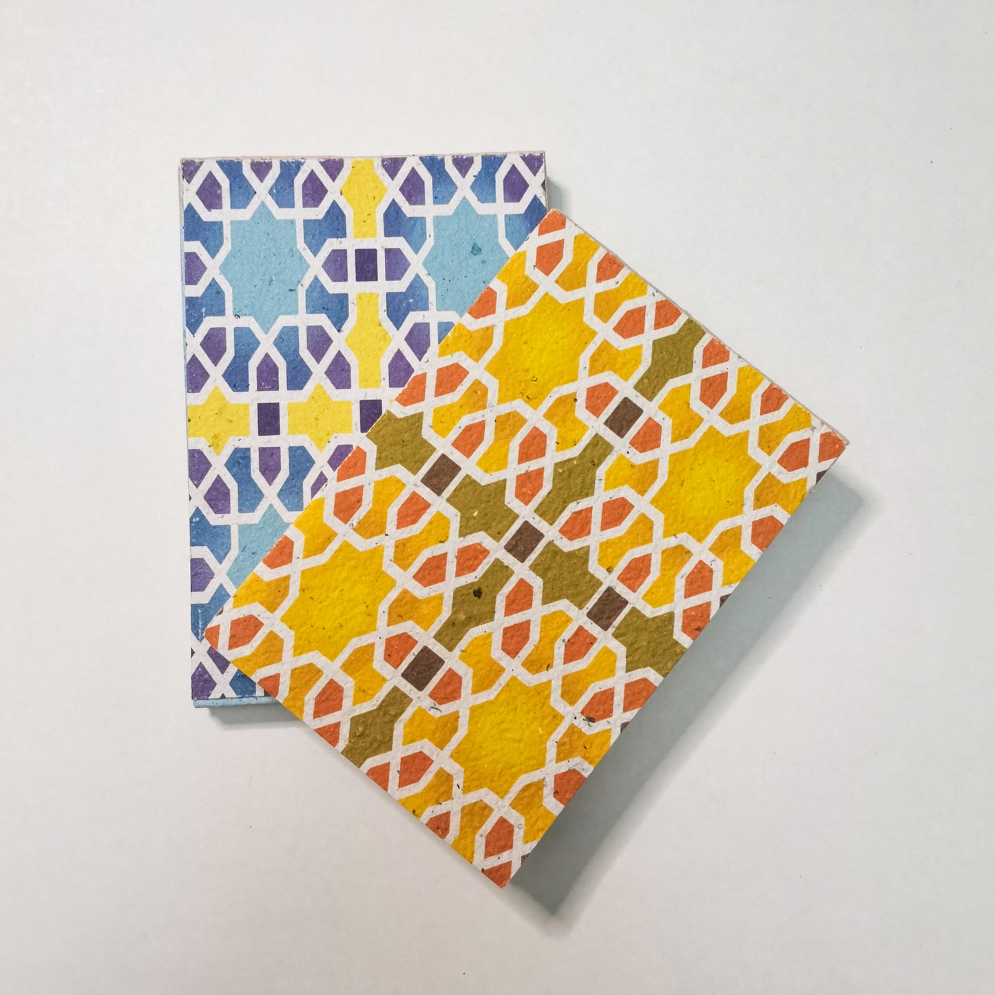 Islamic pattern recycled paper notebook