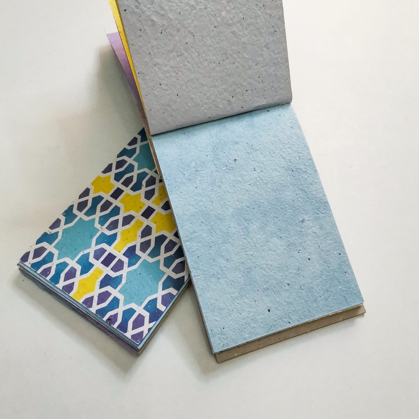 Islamic pattern recycled paper notebook