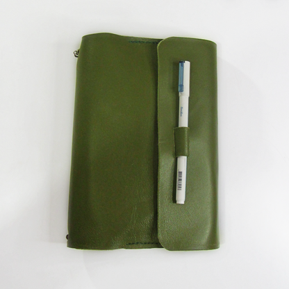 Refillable Natural Leather Notebook