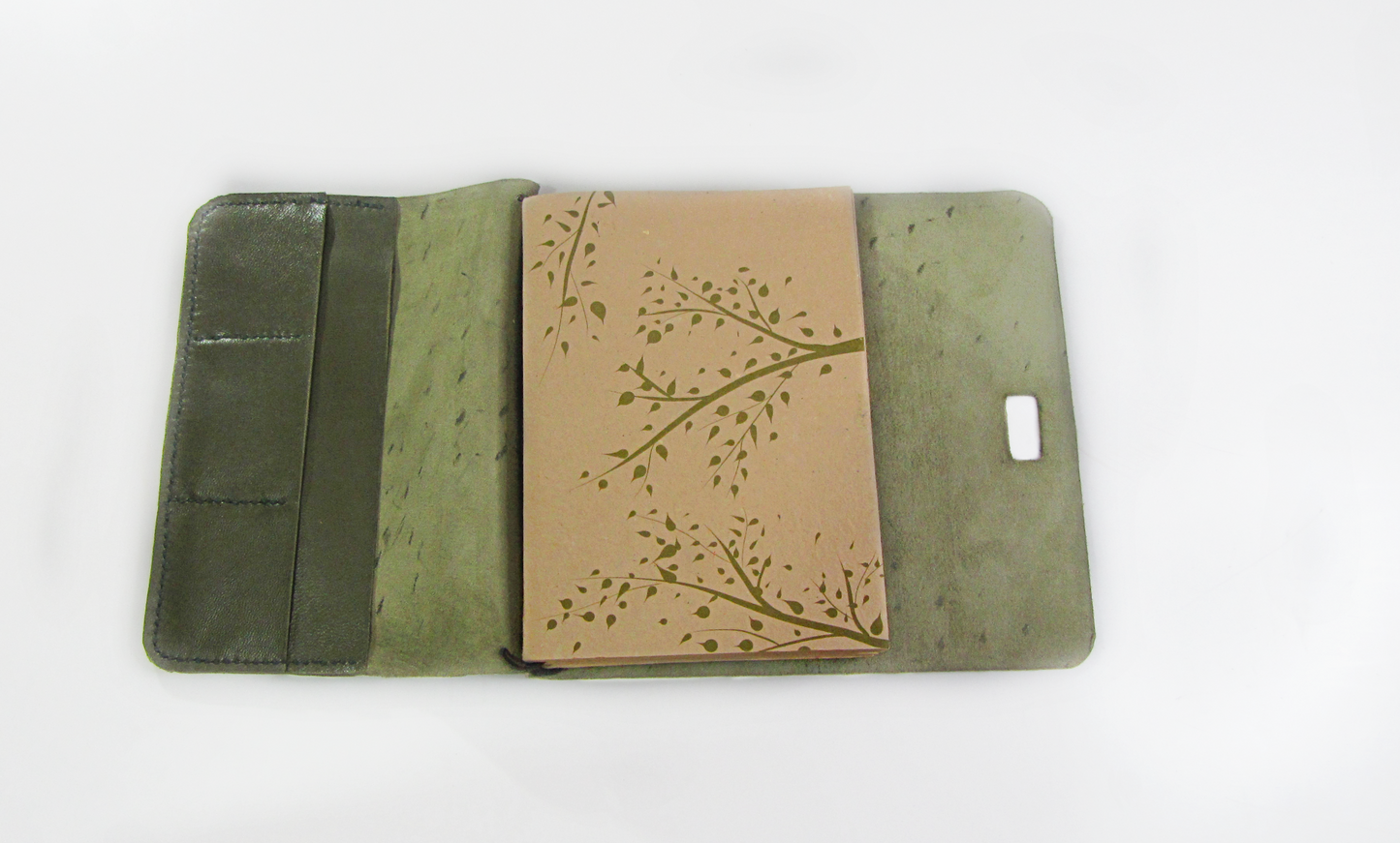 Refillable Natural Leather Notebook