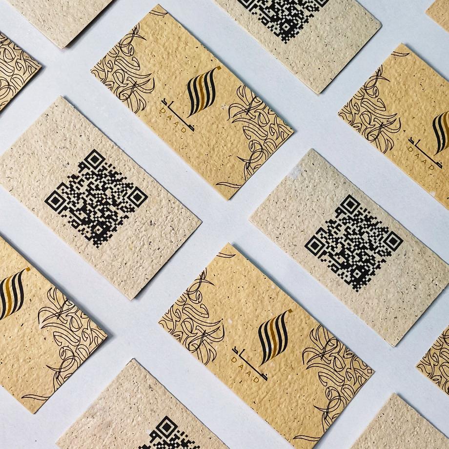 Eco-Friendly Recycled Paper Business Cards