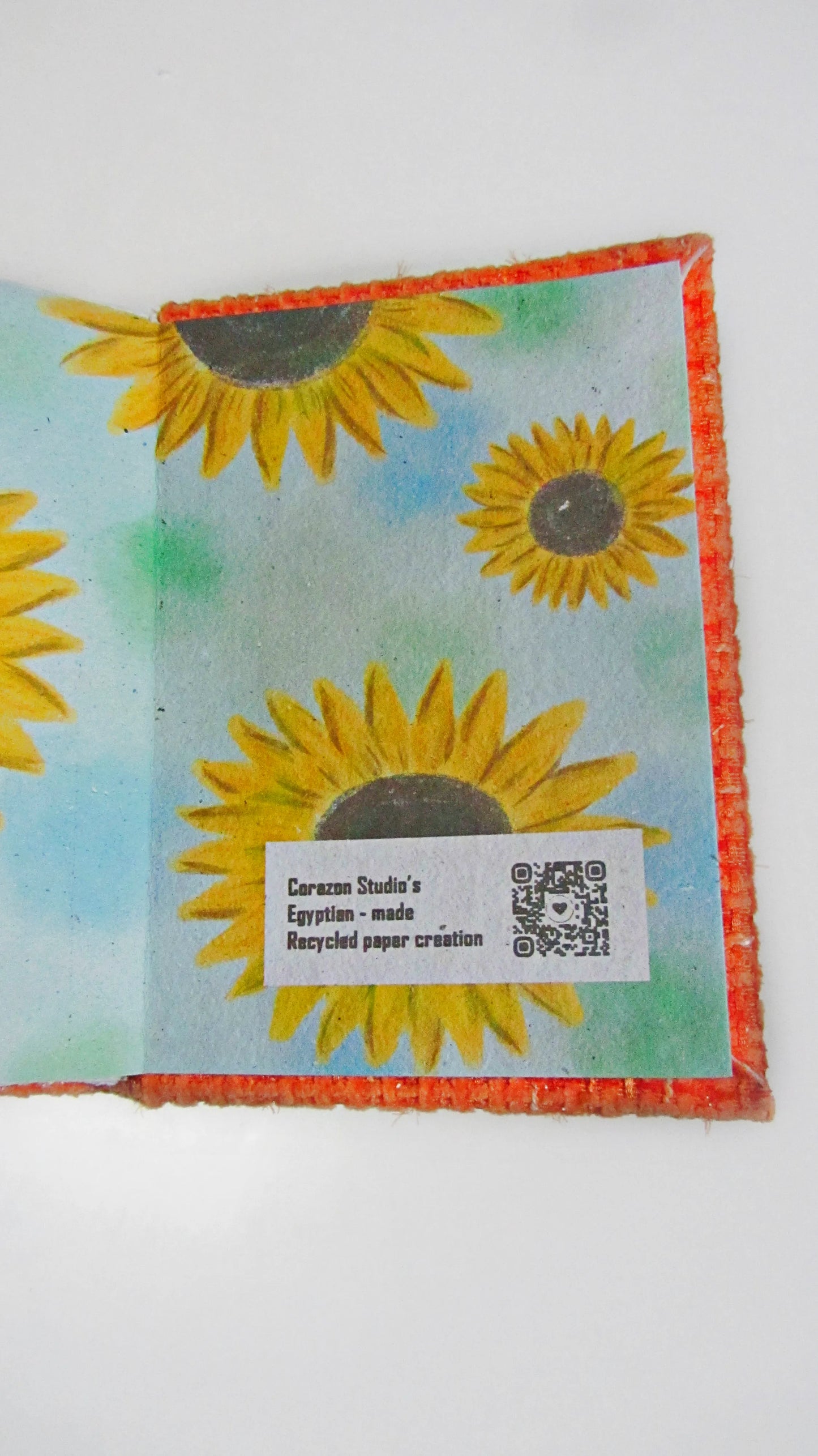 Hardcover Tweed notebook